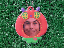 Load image into Gallery viewer, little guy photo holder keychain "my hungry guy"
