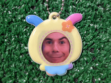 Load image into Gallery viewer, little guy photo holder keychain "my little bunny"
