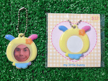 Load image into Gallery viewer, little guy photo holder keychain "my little bunny"
