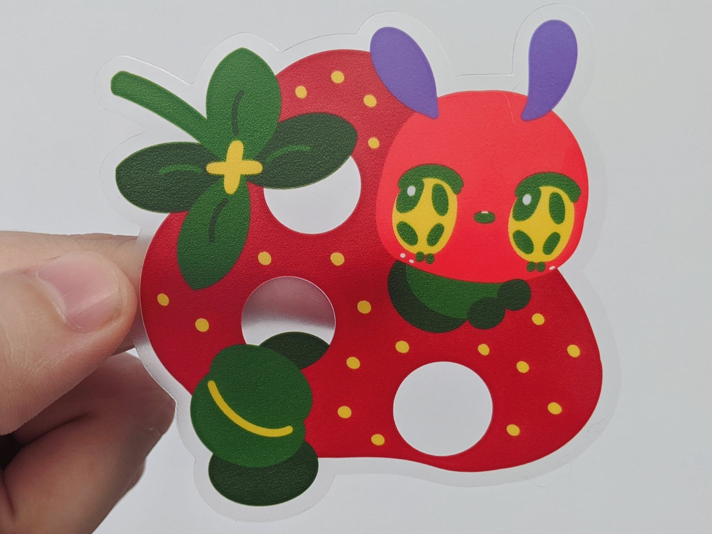 hungry caterpillar waterproof sticker