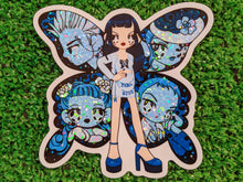 Load image into Gallery viewer, paradise kiss holographic vinyl sticker
