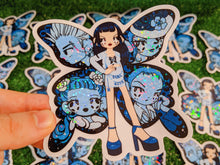 Load image into Gallery viewer, paradise kiss holographic vinyl sticker
