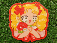 candy candy waterproof sticker