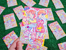 Load image into Gallery viewer, sakura &amp; syaoran decora postcard print
